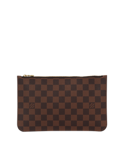 Neverfull Pouch, Canvas, Damier Ebene, 2022, 3*